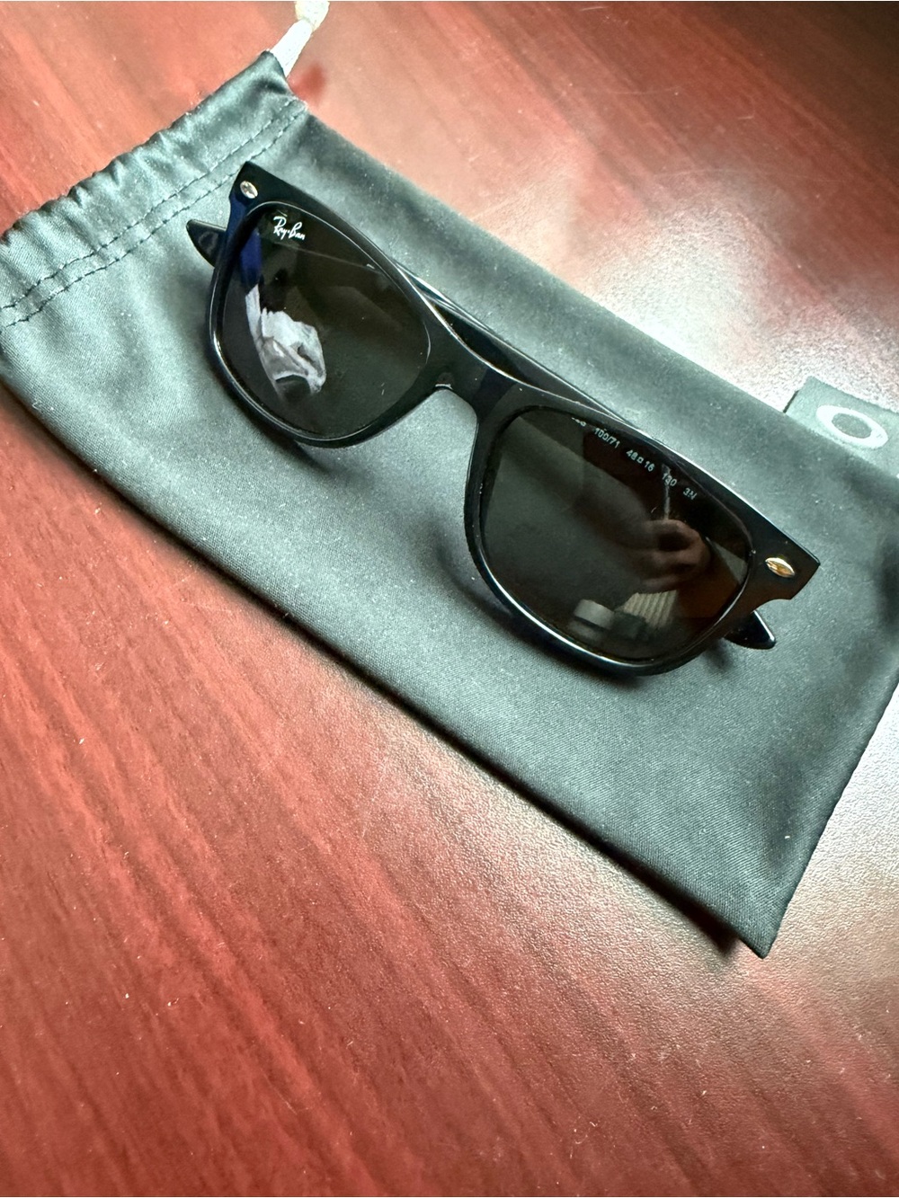 Ray-Ban Black Gloss Wayfarer Sunglasses